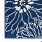 Homeroots 2 x 3 ft. Navy & Ivory Floral Scatter Area Rug 385430 - alternate 2